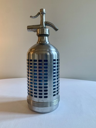 Ancien siphon verre - ancien, avec
