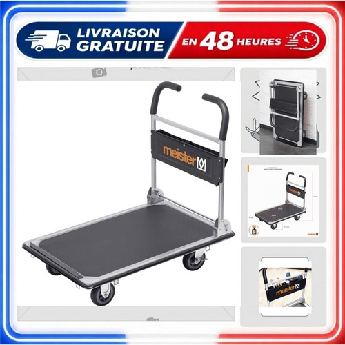 Chariot plateforme pliable