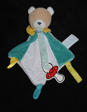 🍀Doudou Plat Ours Blanc