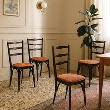 Chaises Vintage Design Bois