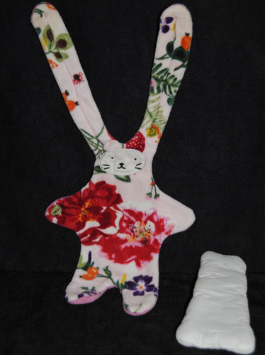 Peluche doudou lapin fleur - 🍀peluche,