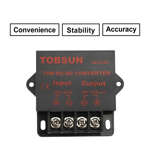 12v 24v abaisseur au - dc, 12v/24v