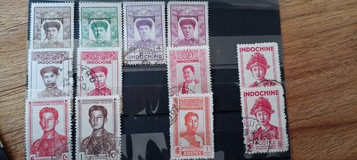 Timbres indochine bao daï - bao,