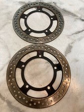 11 Suzuki AN 400 AN400 Burgman Scooter front brake rotors disks 