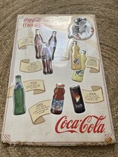 Coca-Cola & Nestlé Advertising Enamel Metal Sign - Vintage - 60x40cm