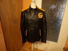 Furygan Moto Cuir Leather Jacket Motorcycle Biker Jacket Motorbike Leather Jacket Sz 54