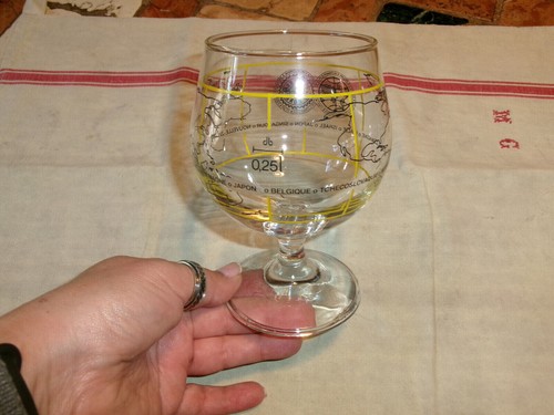 Ancien verre bière du - ancien,