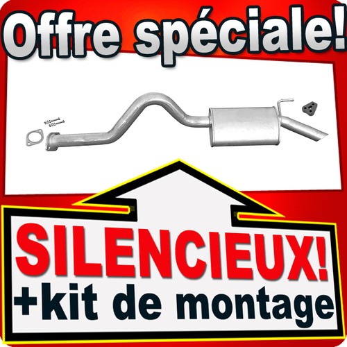 Silencieux arriere pour - silencieux,