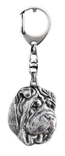 Shar pei porte clés - shar,