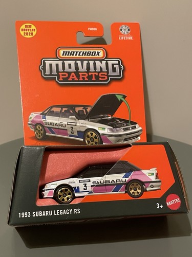 Matchbox moving parts subaru - moving,