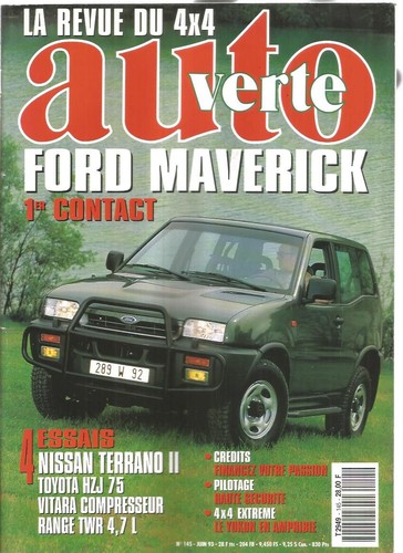 Auto verte 145 - n°145, ford