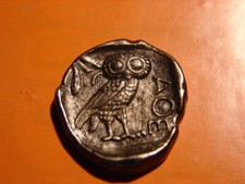 LE TRESOR DES MONNAIES ANTIQUES. COLLECTION B.P. ATHENES. TETRADRACHME.
