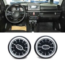 Pair LED Front Dashboard AC Air Vent Outlet Interior Trim For Suzuki Jimny 18-21