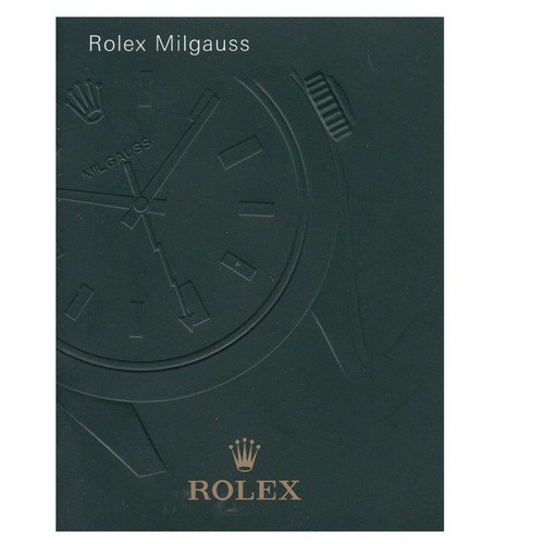Rolex milgauss booklet owners - milgauss,