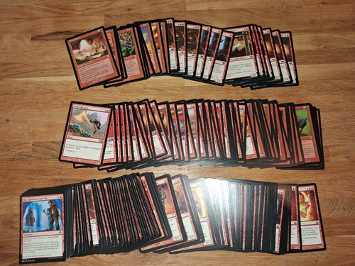 100 cartes communes magic - 100,