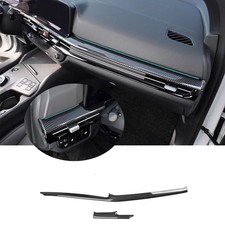 For 2026 Kia Sportage Carbon Fibe ABS Front center console Decorative Strip Trim