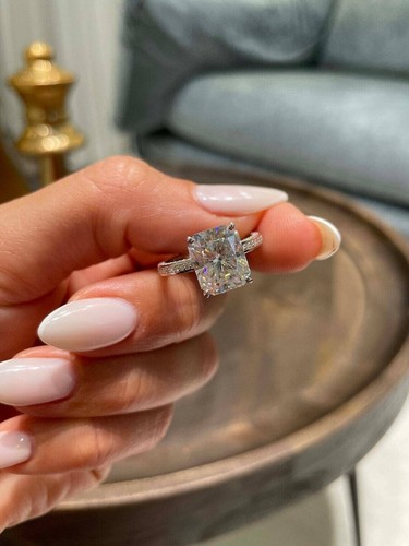 Bague fiançailles halo - bague, de