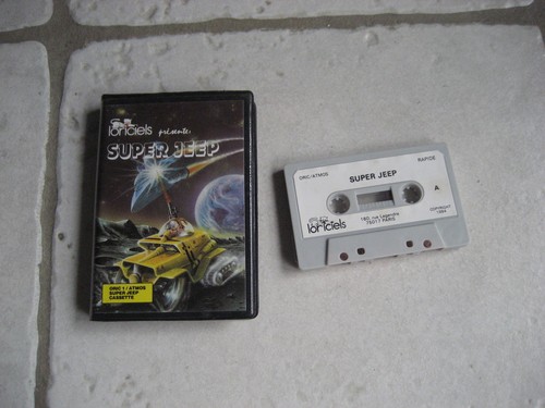 Jeu oric atmos super jeep - ,