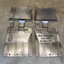 1961-1965 Lincoln Continental Left Right Front & Rear Floor Patch Pans, 8-Pieces