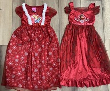 PAIR OF DISNEY PRINCESS NIGHTGOWNS  Sz 4...READY FOR  A SNUGGLY NIGHT