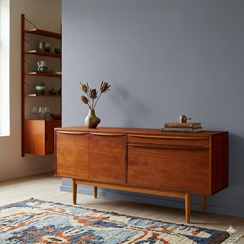 Buffet bas vintage plaqué - bas,