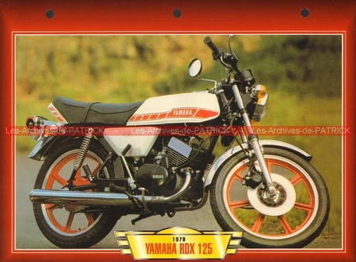 Yamaha 125 rdx - 125, 1979
