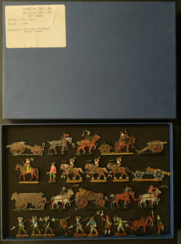 Plats étain zinnfiguren - plats, d'étain