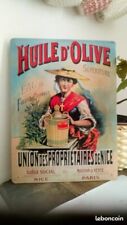 Large Metal Billboard (30 x 40) Olive Oil Made in France