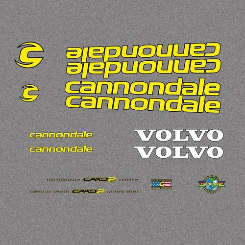 Autocollants cannondale volvo - cannondale,