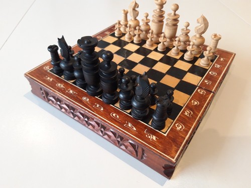 Ancien jeu échecs roy cm - jeu,