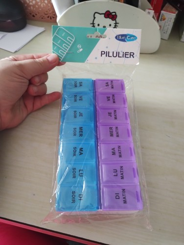 Blue care pilulier jours - care,