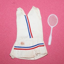 Robe de tennis vintage pour