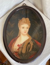 PEINTURE Fixée Sous Verre