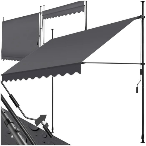 Tectake store banne sans - tectake,