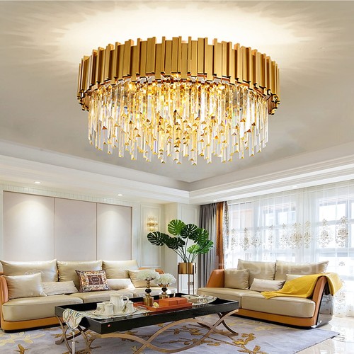 Lustre cristal moderne - lustre,