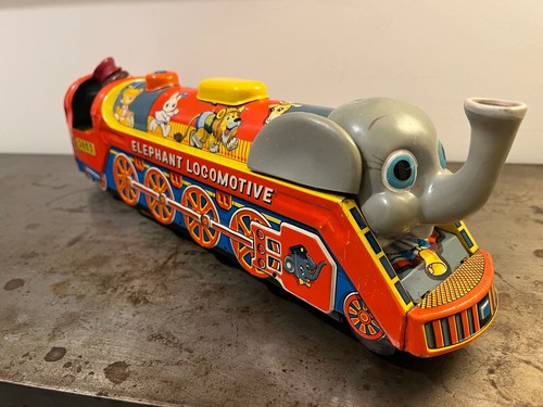 Train tôle elephant trade - train,