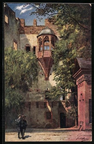 Carte postale artiste - postale, h