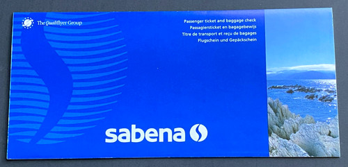 Sabena ticket jacket - sabena,