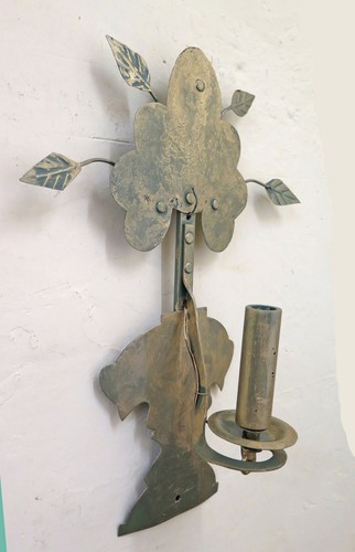 Vieille applique fer forgé - vieille,