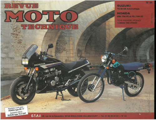 Revue moto technique rmt - moto, 64