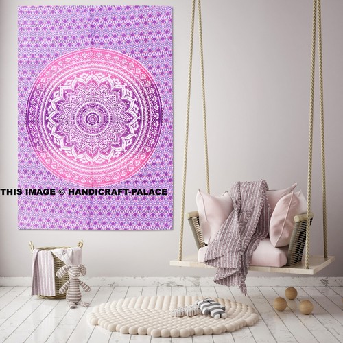 Tenture mandala ombre indienne - mandala,