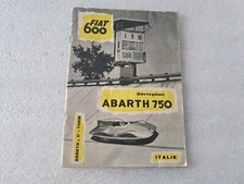 ≃ 1957 Brochure FIAT 600