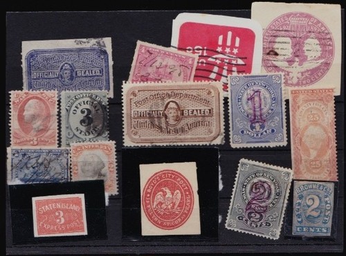Lot timbres usa - lot,