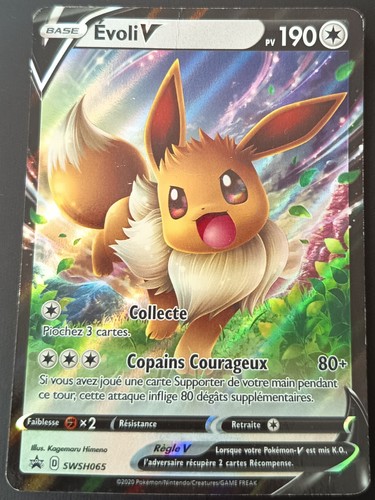 Carte pokémon evoli swsh065 - pokémon,