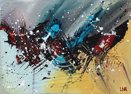 Peinture acrylique tableau - acrylique, art