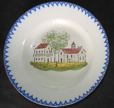 Assiette ancienne faïence de