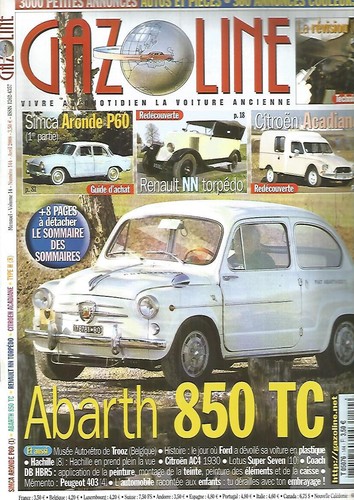 Gazoline 144 abarth - gazoline, n°144