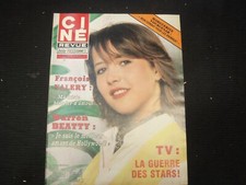 1982 APRIL 8 CINE REVUE FRENCH MAGAZINE - FRANCOIS VALERY COVER - E 24785