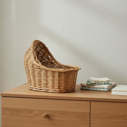 Panier osier forme de - en,