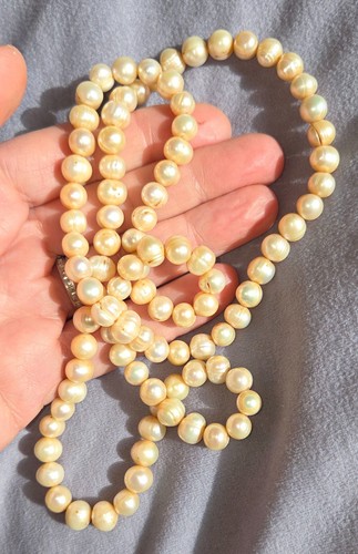 Collier perles baroques - perles,